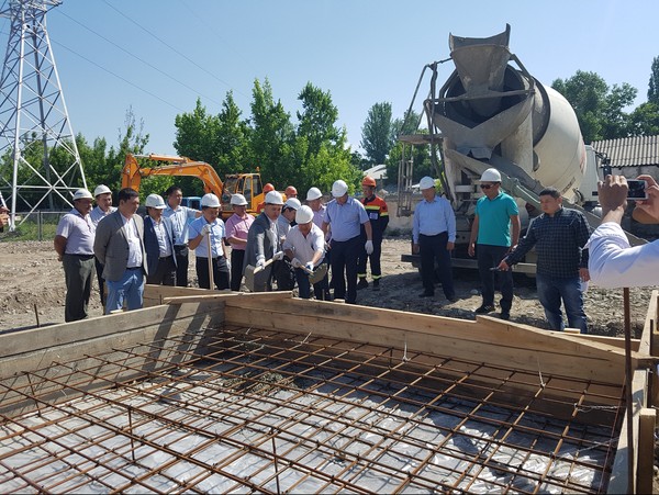 Фото — НЭСК приступила к строительству новой подстанции «Северная» 110 кВ в Бишкеке — Tazabek