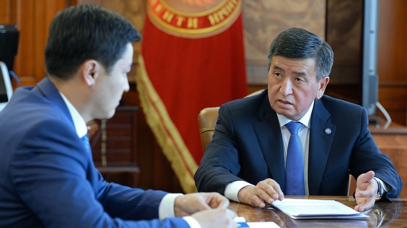 Президент С.Жээнбеков принял главу Счетной палаты У.Марипова — Tazabek