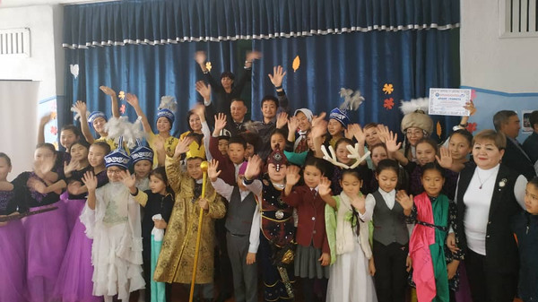 В средней школе №50 Ленинского района состоялась встреча с гостем из Японии