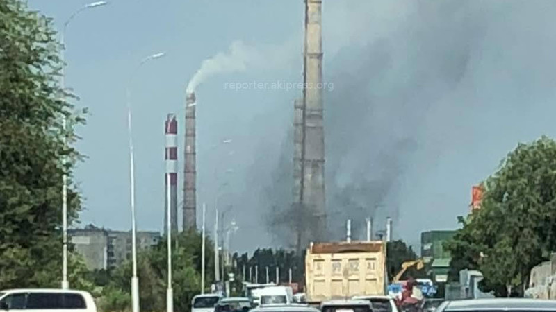 «Электрические станции» пояснили, что за дым увидел горожанин на территории столичной ТЭЦ — Tazabek