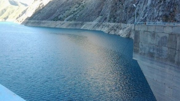 Объем воды Токтогульского водохранилища составил 17,5 млрд кубометров (график) — Tazabek