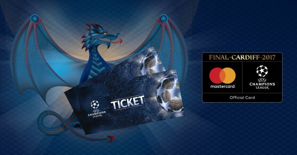 PR: Отправляйся на Финал Лиги Чемпионов 2017 с картой Mastercard от ОАО «Кыргызкоммерцбанк» — Tazabek