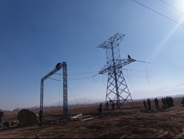 Завершено строительство ВЛ 220 кВ «Ала-Арча» — Tazabek