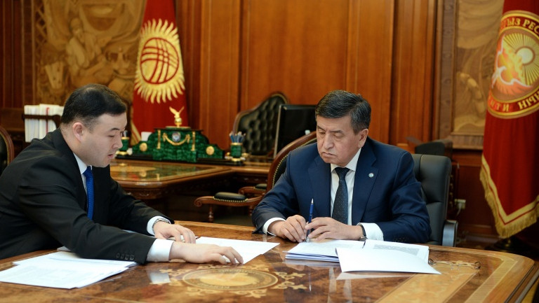С.Жээнбеков обсудил с главой Агентства по инвестициям причины снижения поступления инвестиций в Кыргызстан — Tazabek