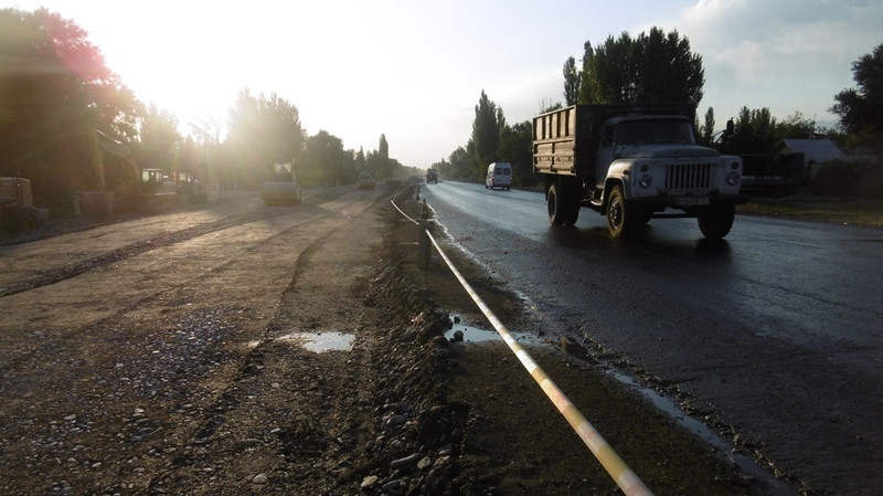 Депутат: Ремонт дороги Бишкек–Кара-Балта идет очень плохо — Tazabek