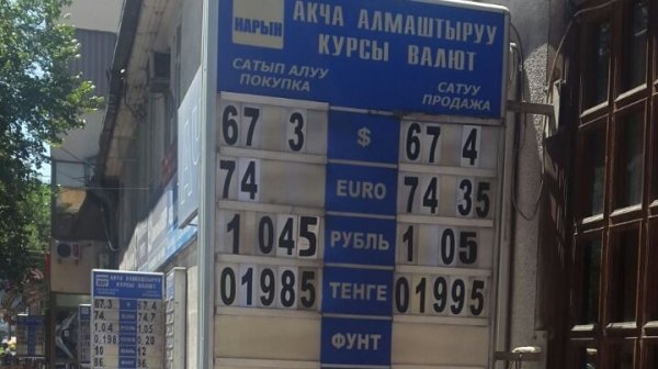 Курс валют: Тенге падает в цене, курс опустился ниже 0,2 сомов — Tazabek