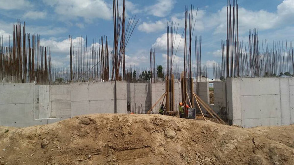 В столичном жилмассиве Мурас Ордо идет строительство школы на 550 ученических мест (фото)