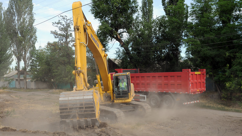 По ремонту дороги Бишкек—Кара-Балта есть отставание от графика на месяц, - Минтранс — Tazabek