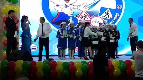 Команда школьников из Нооката заняла 3 место на межгосударственном слете юных инспекторов движения в Казахстане