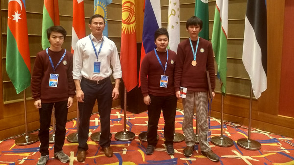 Школьник из Бишкека выиграл бронзу на олимпиаде «Лаборатория подготовки талантов» в Баку