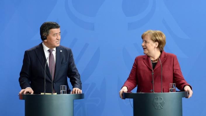 С.Жээнбеков: На 1 млрд евро Германия и Кыргызстан подписали более 10 документов, ряд договоров и меморандумов — Tazabek