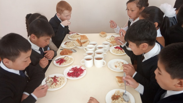 Минобразования предлагает законодательно закрепить введение горячего питания в школах Кыргызстана