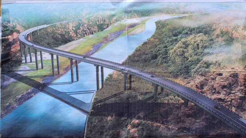 «Фото и схема»: Как будет проходить эстакадный мост по проекту дороги Север—Юг? — Tazabek