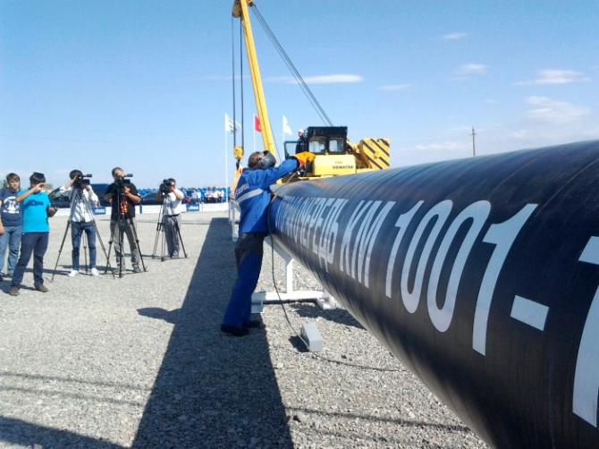Строительство магистрального газопровода второй очереди в Чуйской области планируется завершить в 2016 году — Tazabek