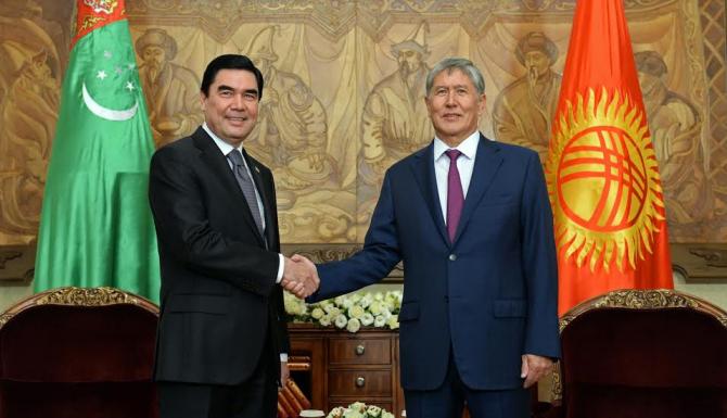 Президент Г.Бердымухамедов: В 2014 году товарооборот между Кыргызстаном и Туркменистаном вырос более чем на 50% — Tazabek