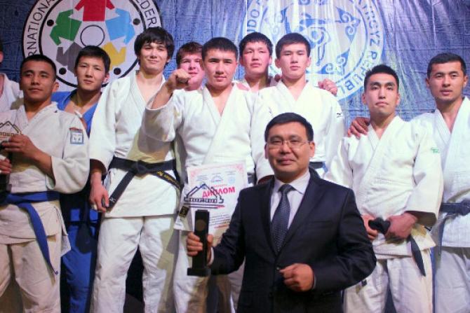 MegaCom наградил победителей II Международного турнира по дзюдо — Tazabek