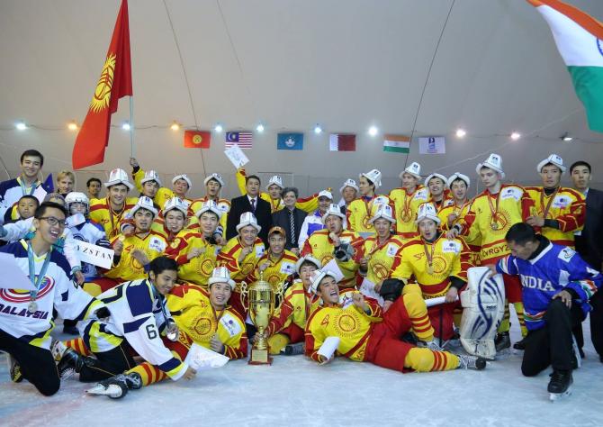 MegaCom поздравляет сборную Кыргызстана по хоккею с победой! — Tazabek