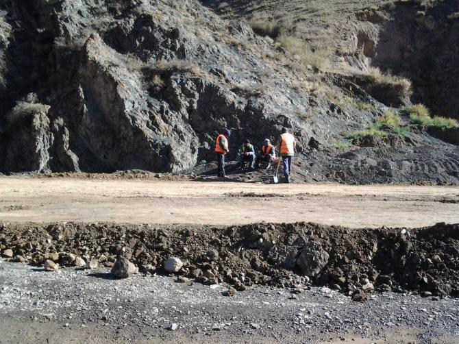 Фоторепортаж: Реабилитация автодороги Бишкек—Нарын—Торугарт — Tazabek