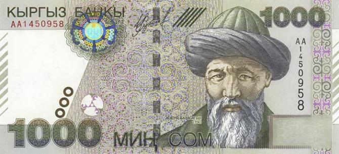 МВД обнаружило факты подделки купюр номиналом 1000 сомов и 10 000 тенге — Tazabek
