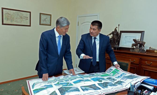 За последние годы удалось решить ряд ключевых вопросов развития инфраструктуры города Ош, - президент А.Атамбаев — Tazabek