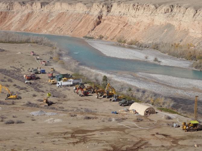 НЭСК планирует в 2015 году провести изыскательские работы на выдачу мощности будущего Верхненарынского каскада ГЭС — Tazabek