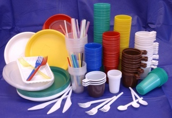 одноразовая пластиковая посуда