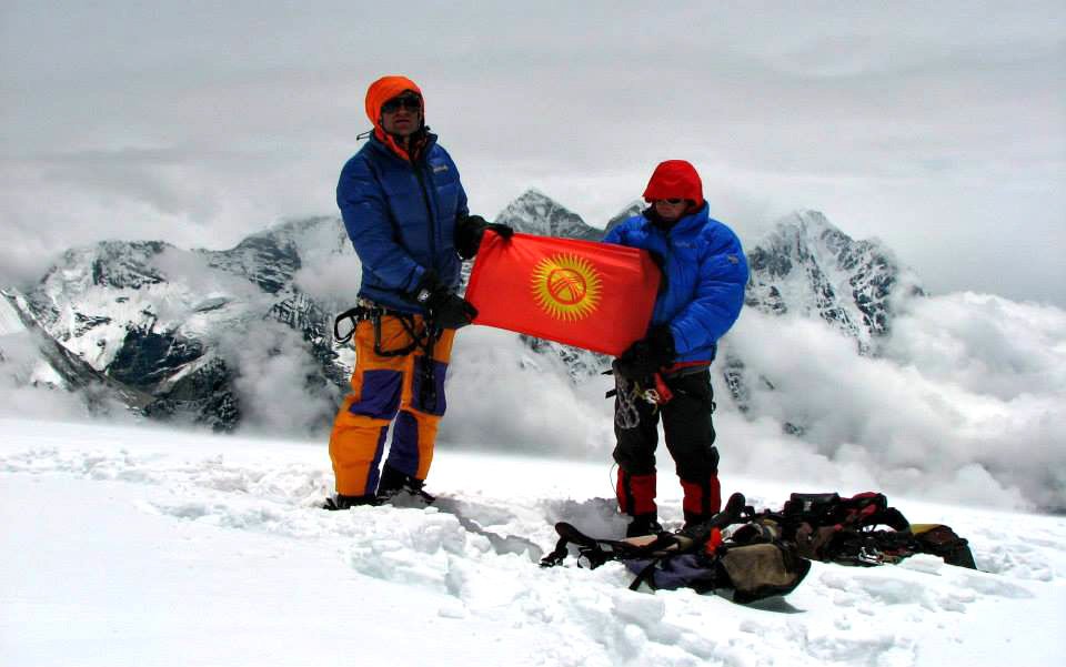 Кыргызстанцы на вершине Ама-Даблам / Фото: Н.Гутник