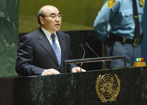 Аскар Акаев в ООН