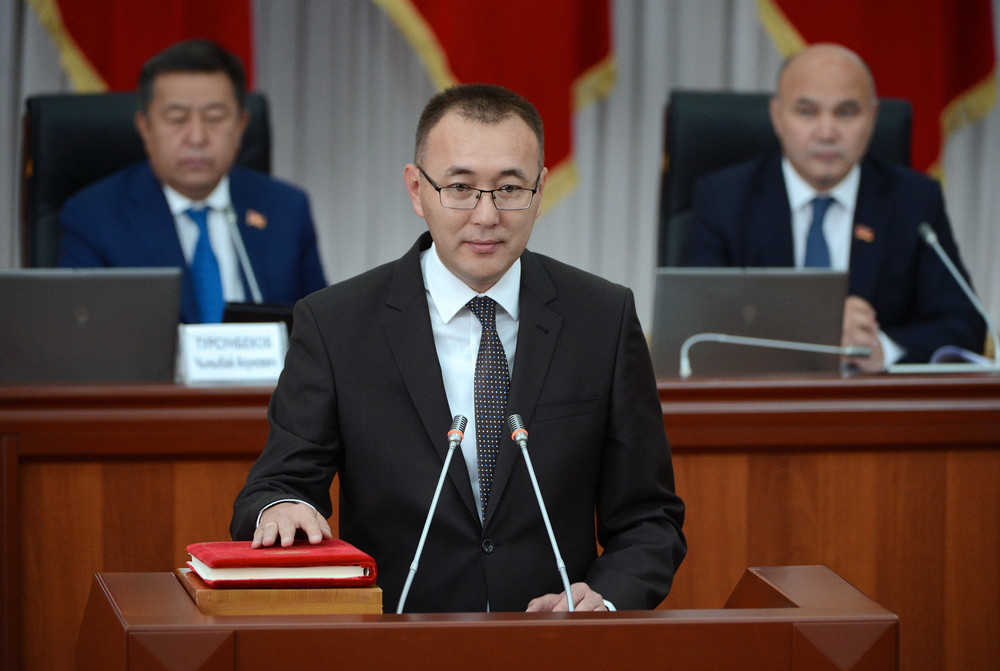 первый вице-премьер-министр Толкунбек Абдыгулов