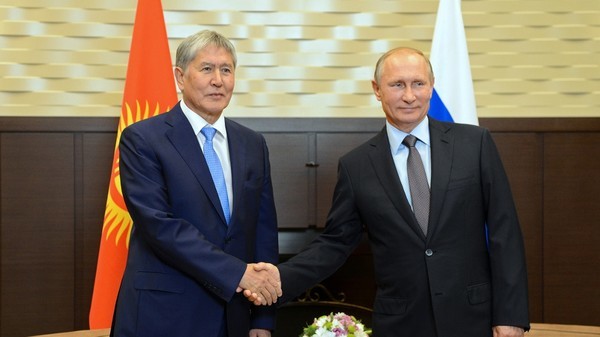 А.Атамбаев и В.Путин