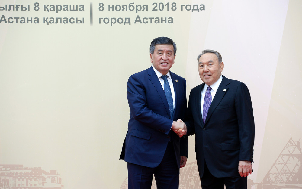 Сооронбай Жээнбеков и Нурсултан Назарбаев