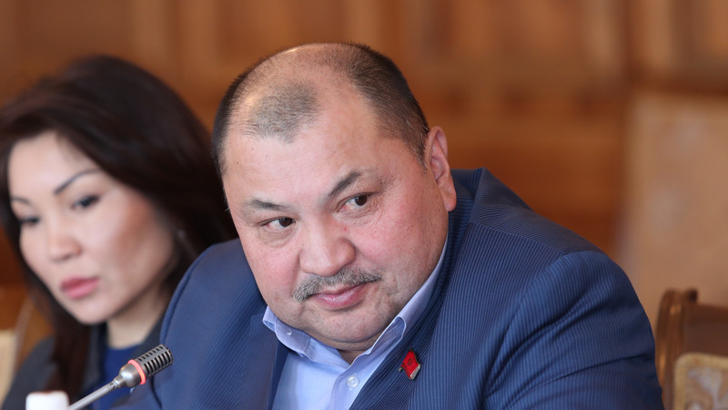Депутат Кожобек Рыспаев (СДПК)