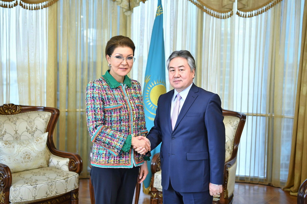 Д.Назарбаева и Ж.Кулубаев