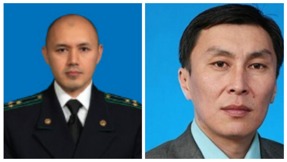 Слева направо: Улан Чалпаев и Кылычбек Арпачиев