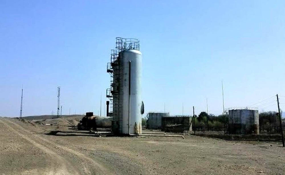 Газохранилище в Ак-Турпакском айыльном аймаке