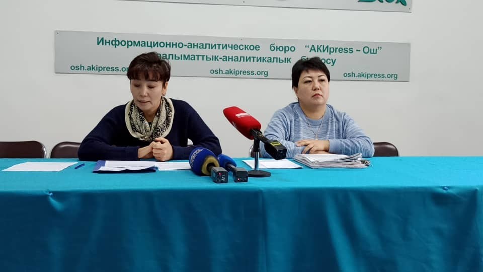 Майрамкан Караева и ее адвокат