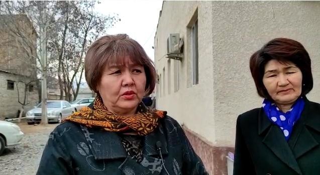 Жанбюбю Сыдыкова и Гулжамал Кудайназарова