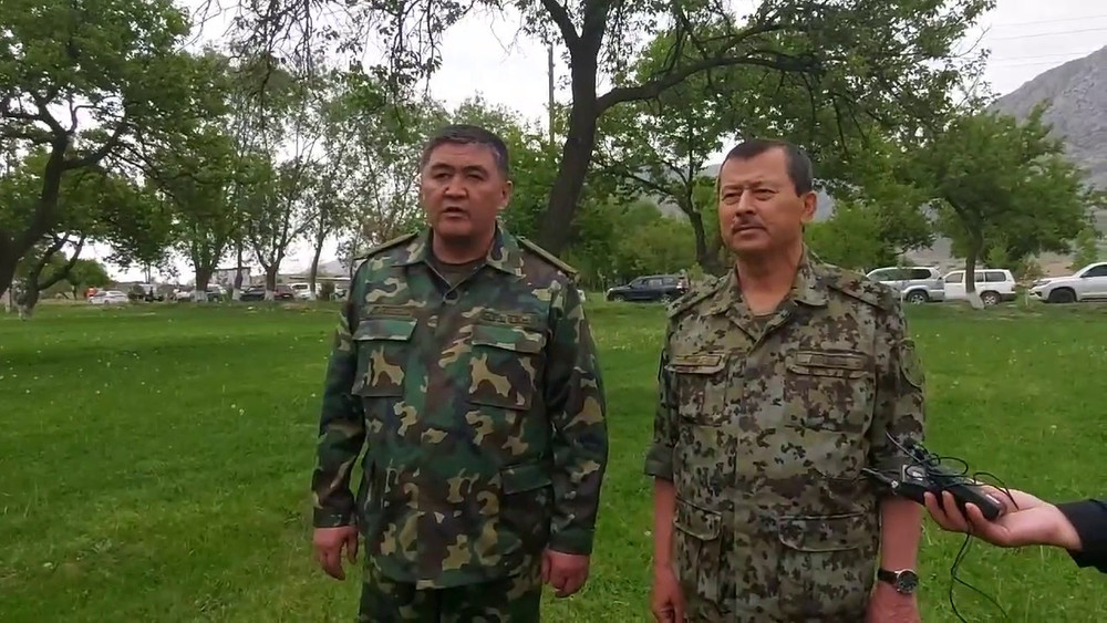 Камчыбек Ташиев и Саймумин Ятимов