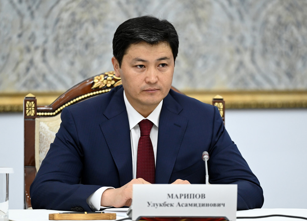Председатель Кабинета министров Кыргызстана Улукбек Марипов