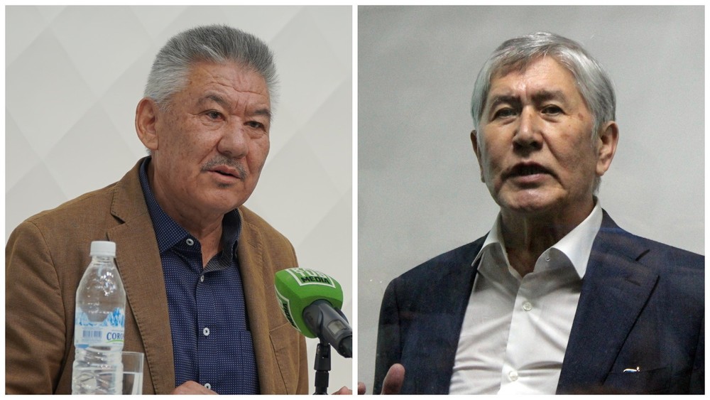 Азимбек Бекназаров и Алмазбек Атамбаев