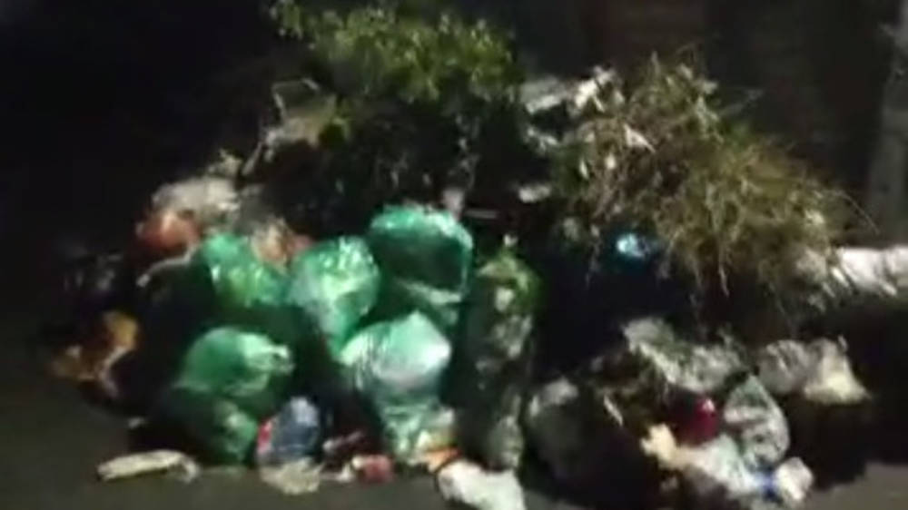 «Наша достопримечательность». Горожанин жалуется на гору мусора на Фирсова. Видео