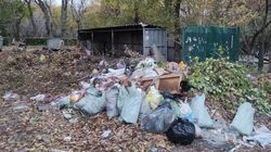 «Тазалык» вывез мусор в 6 мкр. Фото