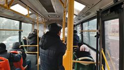 Почему в некоторых автобусах №8 нет QR-кодов карты «Тулпар»? Фото горожанина