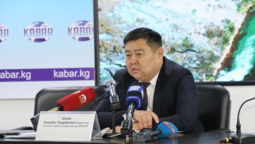 Директор Службы водных ресурсов Алмазбек Сокеев