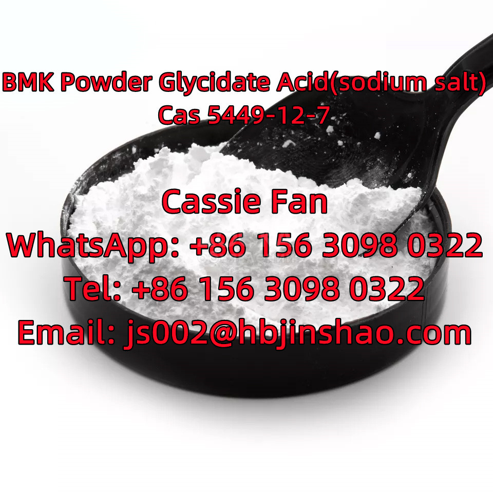 BMK CAS: 5449-12-7 BMK Glycidic Acid (sodium salt) whatspp:+8615630980322