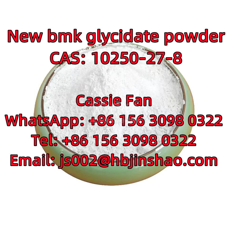 CAS: 10250-27-8 New bmk glycidate powder whatsapp:+8615630980322