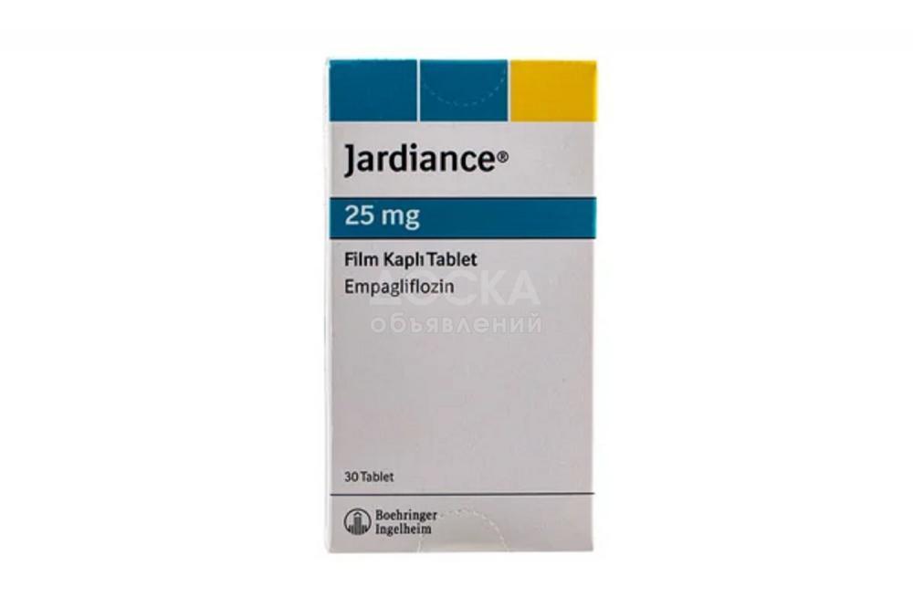 Джардинс 25 мг - Jardiance 25 mg 
Лекарство от сахарного диабета 2 типа