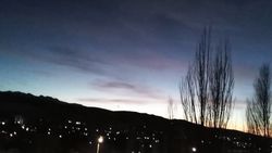 Красивый закат в Бишкеке. Фото горожанина
