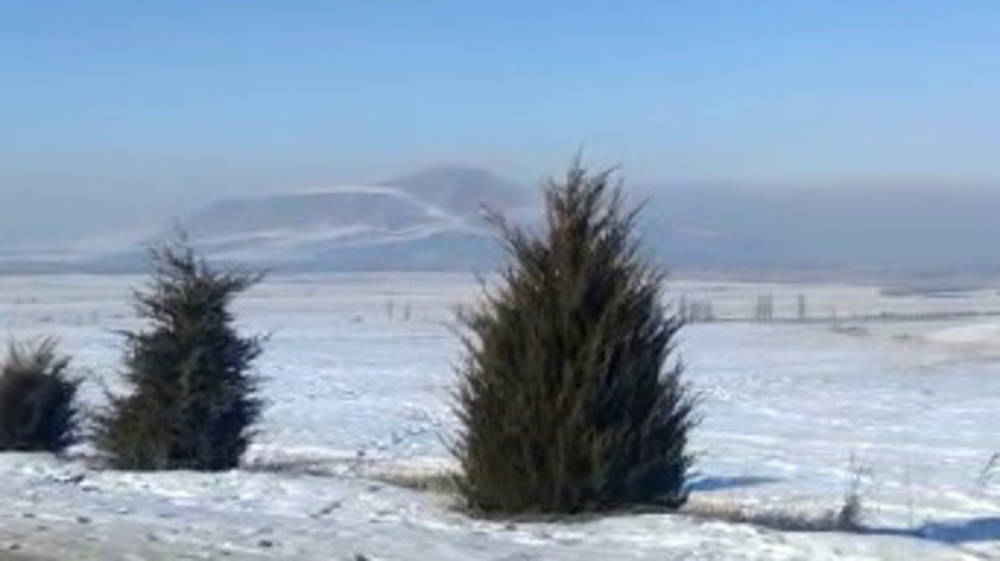 Смог над Бишкеком. Видео с Ата-Бейита