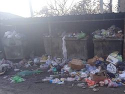 Горожанин жалуется на скопившийся мусор на улице Месароша